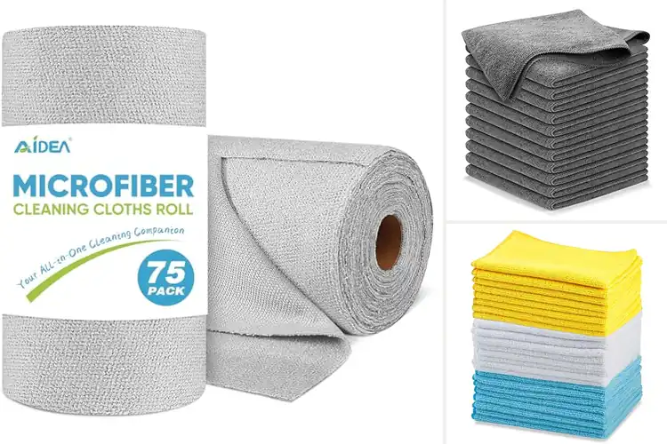 Detailed view of Best Reusable Microfiber Cloths