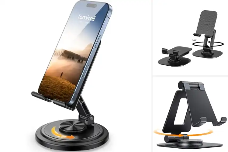 Detailed view of Best Rotating Phone Holders