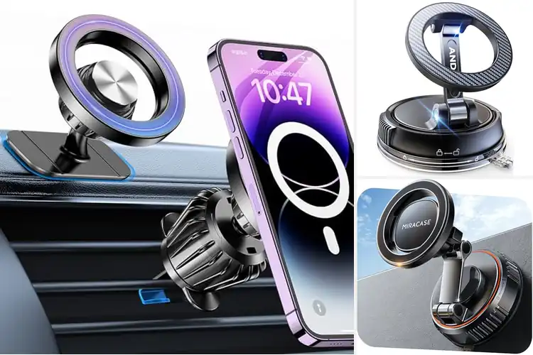 Detailed view of Best Safe Driving Magnetic Car Mount