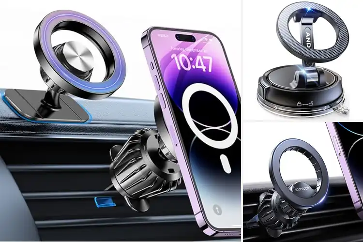 Detailed view of Best Safe Driving Magnetic Phone Holder