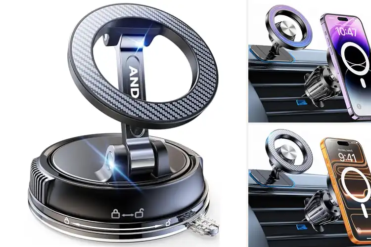 Detailed view of Best Safe Driving View Car Mount