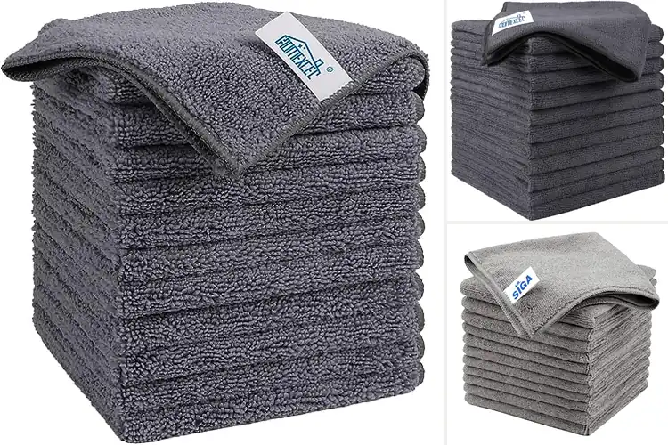 Detailed view of Best Scratch-Free Cleaning Towels