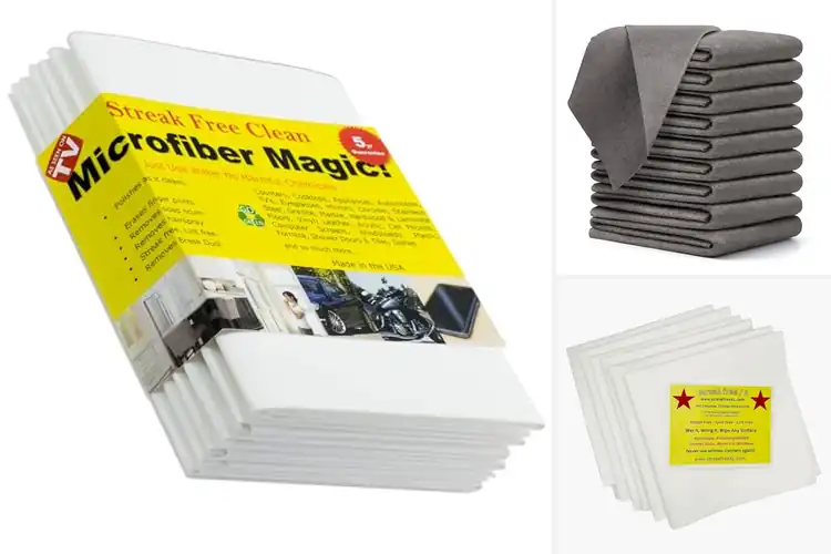 Detailed view of Best Streak-Free Cleaning Cloths