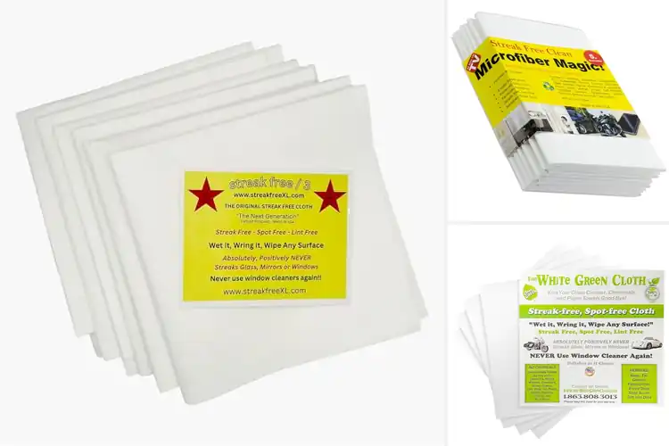 Detailed view of Best Streak Free Cloths