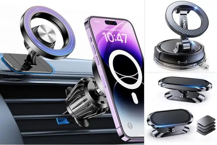 Detailed view of Best Strong Magnet Car Phone Holders