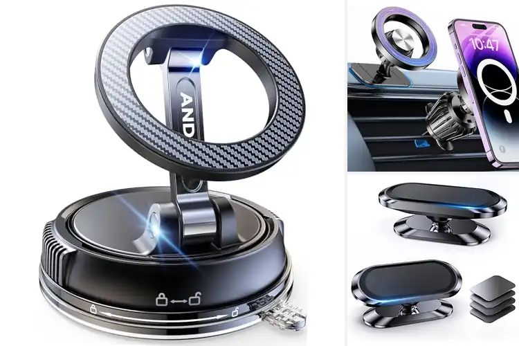 Detailed view of Best Strong Magnetic Car Mount For Samsung And iPhone