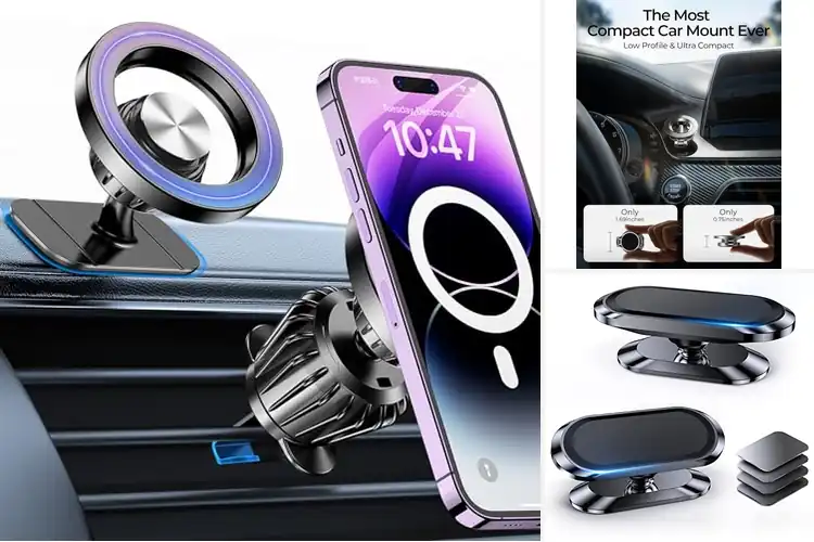 Detailed view of Best Strong Magnetic Car Mount for Safe & Easy Driving