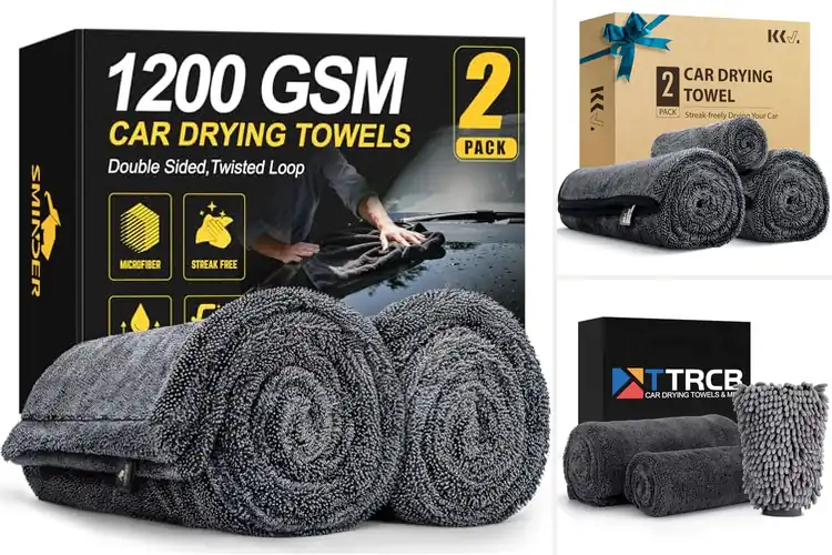 Detailed view of Best Ultra Absorbent Car Drying Towels