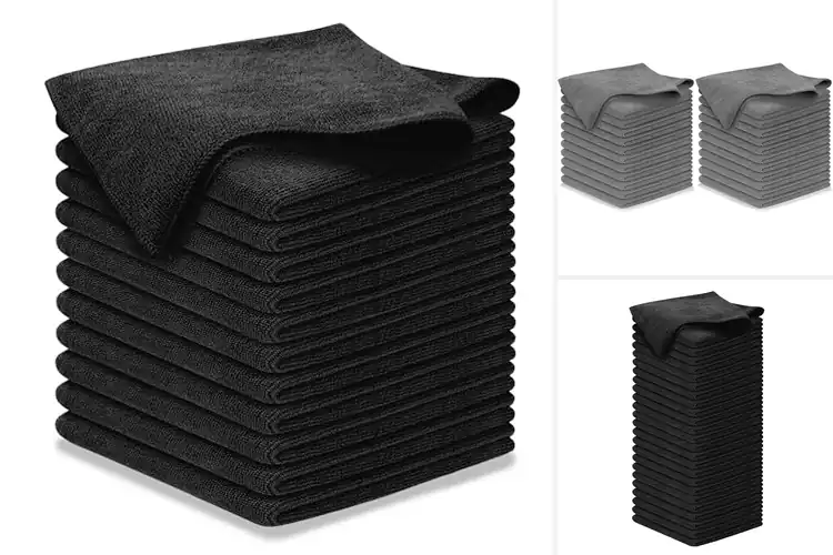 Detailed view of Best Ultra Absorbent Microfiber Towels 1200 Washes