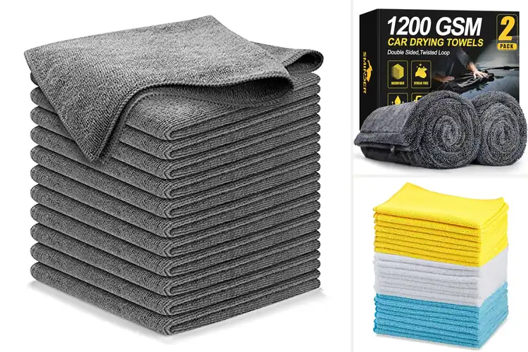 Detailed view of Best Ultra Absorbent Microfiber Towels