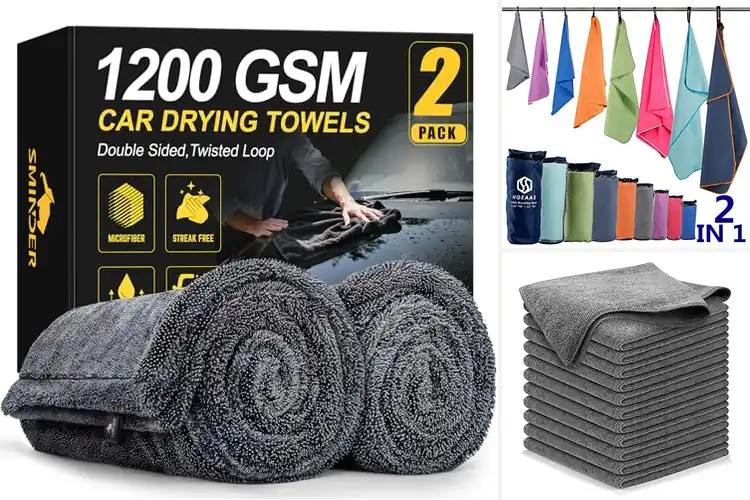 Detailed view of Best Ultra Absorbent Microfiber Towels That Dry Fast