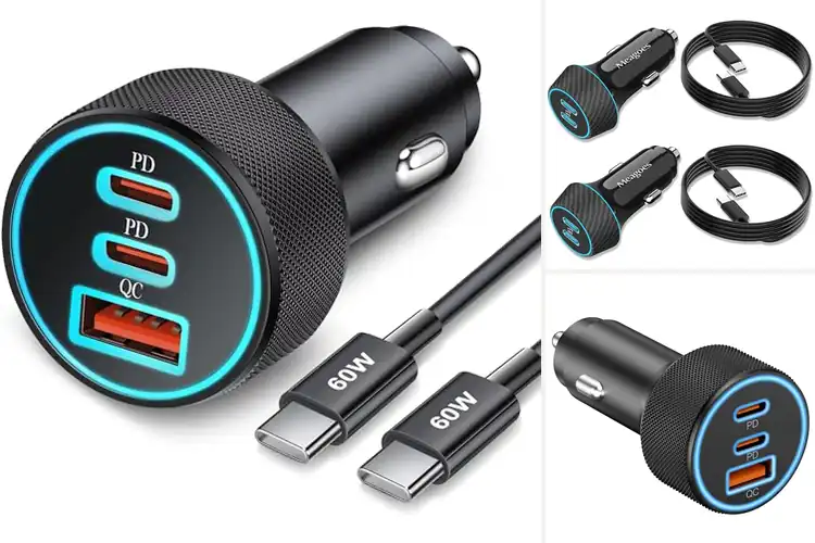 Detailed view of Best USB C Car Chargers for Fast, Reliable Power On the Go