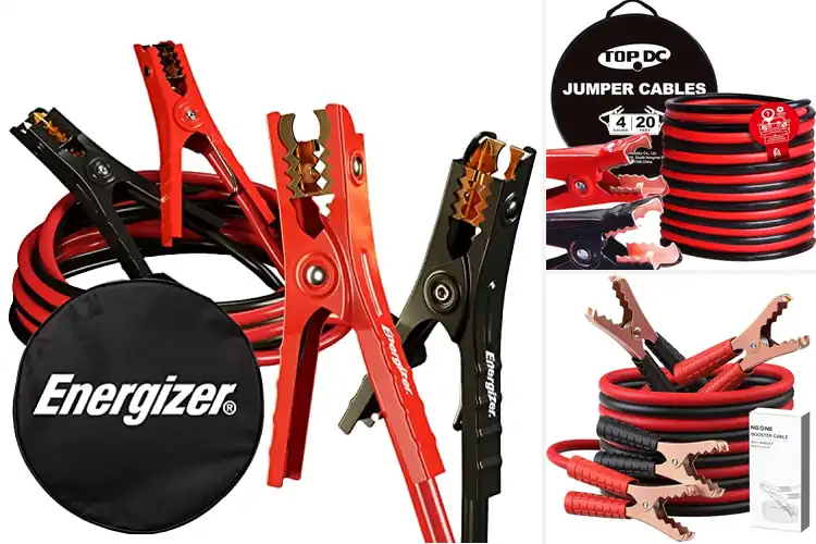 Detailed view of Best Vehicle Jumper Cables
