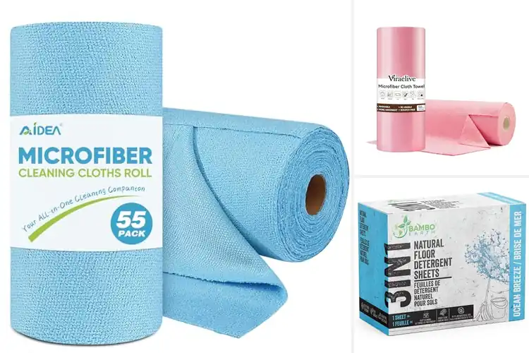 Detailed view of Best Washable Cleaning Sheets